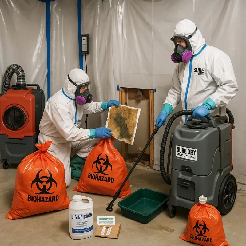Contaminated Water Handling Protocols process in Bryant, AR