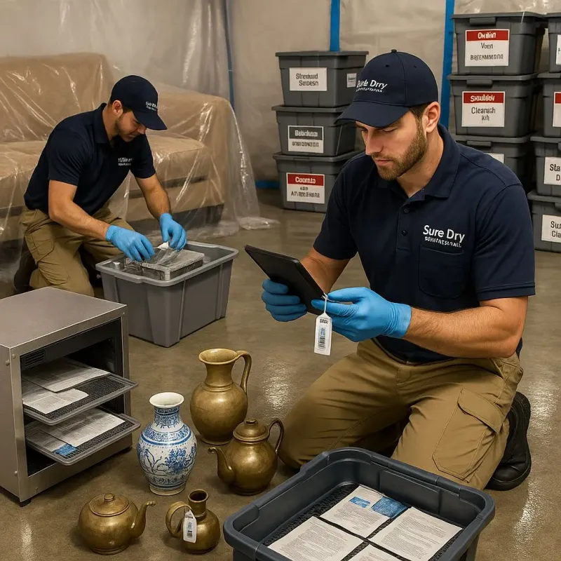Content Protection and Restoration process in Bryant, AR