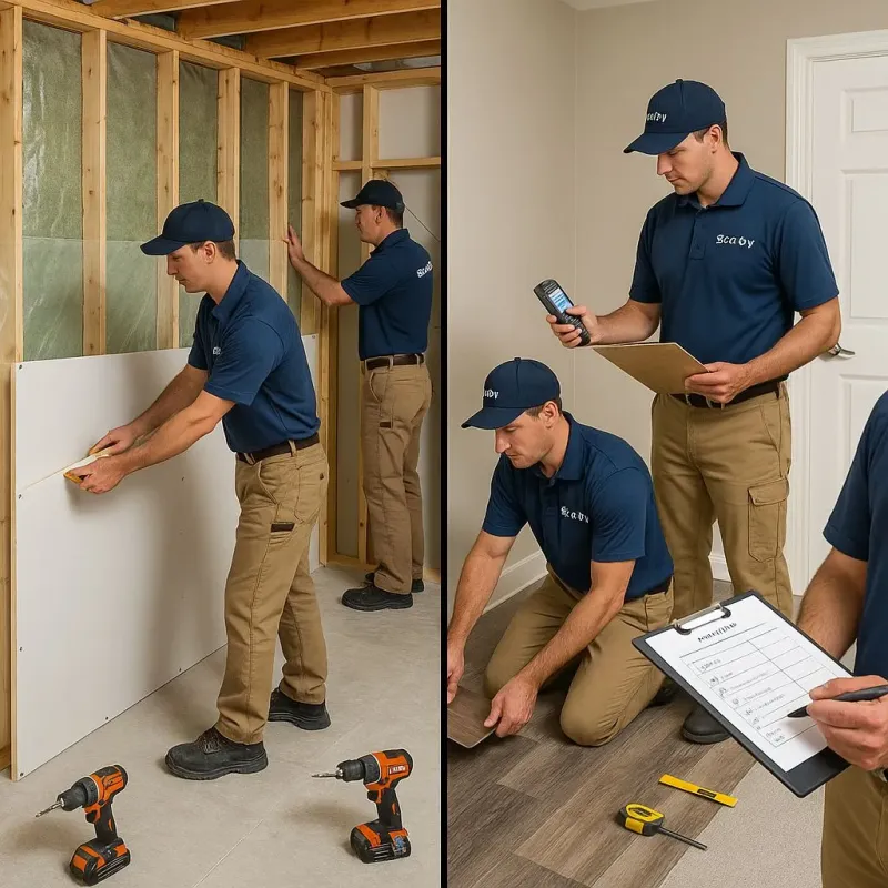 Repairs and Reconstruction process in Bryant, AR